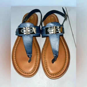 Tuscany By Easy Street women’s T Strap Slingback sandals